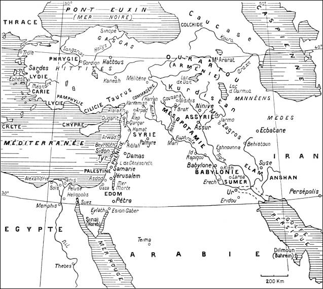 Proche et Moyen Orient ancien