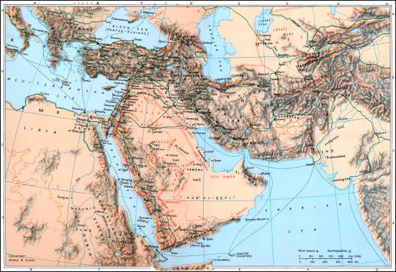 Moyen-Orient en 620 P.C.