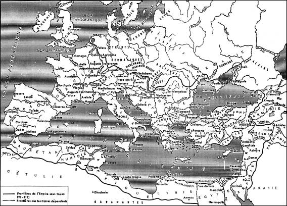 Empire Romain aux 1er et 2ème siècles avant J.C.