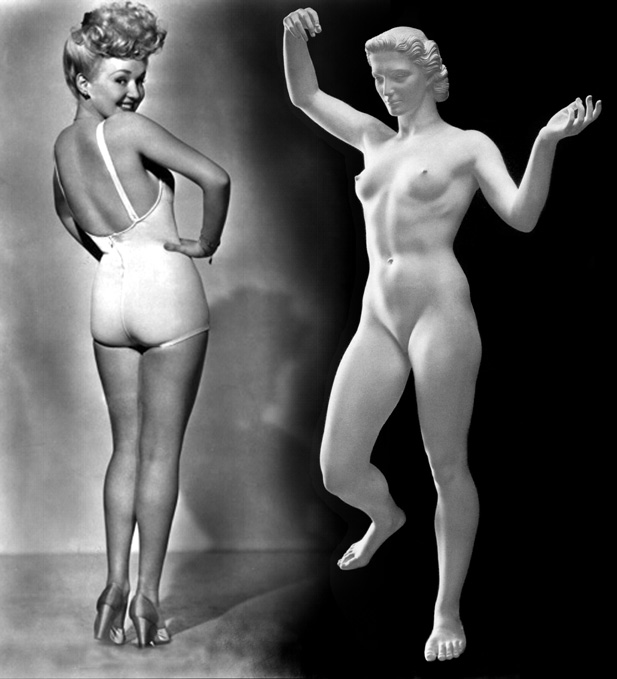 Putain et Poulinière : Betty Grable et “La Grâce” d’Arno Breker