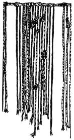 Un Quipu péruvien